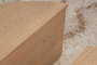 Nordure Orion Mesa de Centro Honey Oak